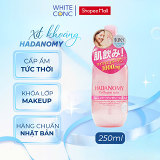  Xịt khoáng Hadanomy Collagen Mist White Conc Nhật Bản - Chai 250ml 