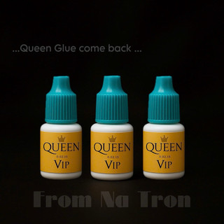 Keo Nối Mi QUEEN, Khô 0.03 - 1s , Keo Nối Mi Bền 4-6 Tuần, Chất Keo Lỏng, Kháng Nước - Khô Nhanh, Dụng Cụ Nối Mi NA TRÒN