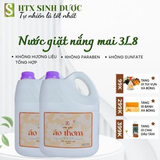  Nước Giặt Áo Thơm - Nắng Mai 3,8 lít tự nhiên an toàn cho cả làn da bé - Hợp Tác Xã Sinh Dược 