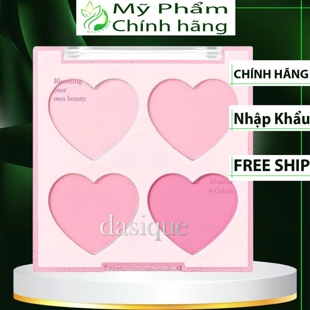 Phấn Má Hồng Dasique 14 Love Heart Dasique Blending Mood Cheek