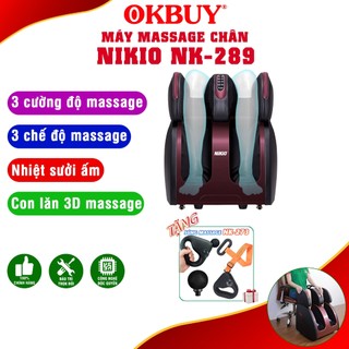 Máy chân massage Nhật Bản Nikio NK-289 - Cải thiện giấc ngủ, giảm stress