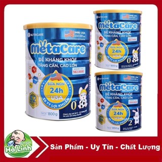 Sữa bột Metacare 0+,1+, 2+ 850g thay thế Metacare 3 900g Date 2027