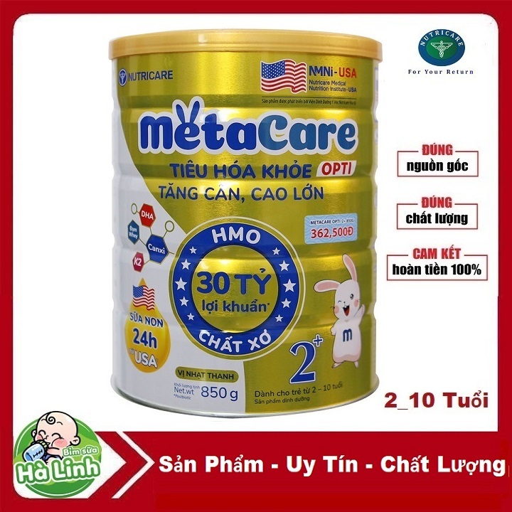 Sữa MetaCare OPTI thay thế Metacare Gold 2+ 900g [Date 2027]