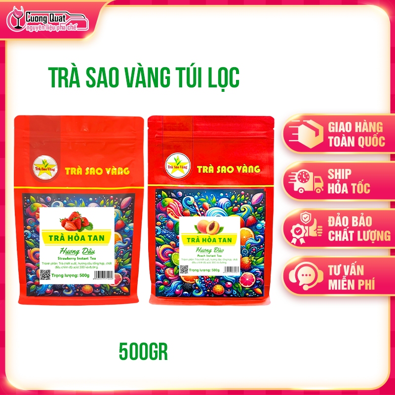 Trà Sao Vàng Hòa Tan 500gr