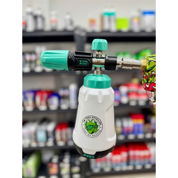 BÌNH PHUN BỌT TUYẾT ÁP LỰC NƯỚC ẾCH XANH JIONG WA FORG FOAM 1LÍT