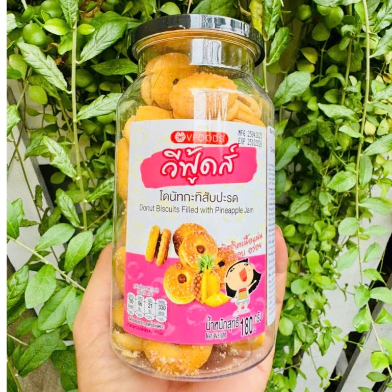 [ DONUT ] [ 180G ] BÁNH VFOOD HỦ NHỰA CÁC LOẠI [ THÁI LAN ]