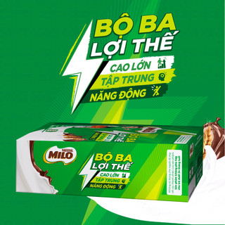 Thùng 48 hộp sữa lúa mạch Milo 180ml
