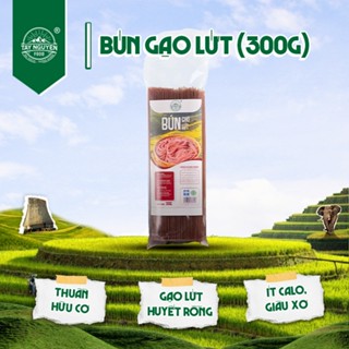  Bún gạo lứt đỏ sợi thẳng healthy eatclean Tây Nguyên Food - Việt Nam bịch 300g 