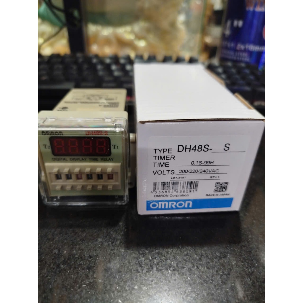 Rơle thời gian,Timer Điện Tử,Timer đôi,Hẹn giờ luân phiên Omron DH48S-S