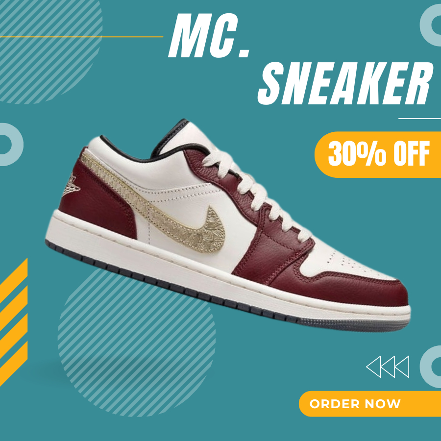 Giày Thể Thao JD Rồng Cổ thấp Nam Nữ, Giày JD 1 Vảy Rồng Hàng Đẹp Full Box.