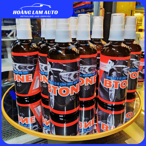 Xịt Khử Mùi Xe Ôtô BTONE - Hương Thơm Tự Nhiên - Hoàng Lam Auto
