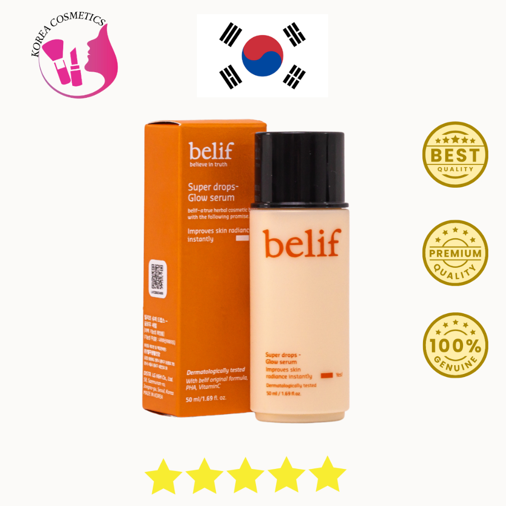 Serum dưỡng da BELIF SUPER DROPS-GLOW SERUM 50ml