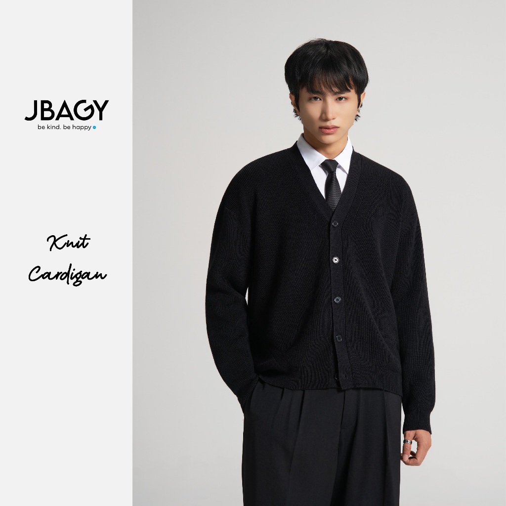 [New Arrivals] Áo khoác Cardigan nam dệt len dày dặn cao cấp JBAGY - JL001