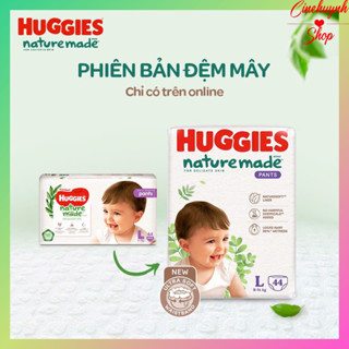  TẢ BỈM DÁN QUẦN HUGGIES NATURE MADE NB60  S82 M58 L44 XL38 XXL26 
