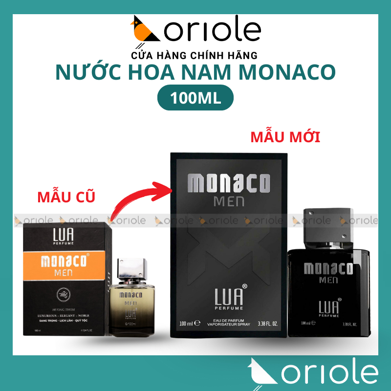 Nước Hoa Nam Monaco Men Lua Perfume 100ml - Nước Hoa LUA Chính Hãng Giá Sỉ