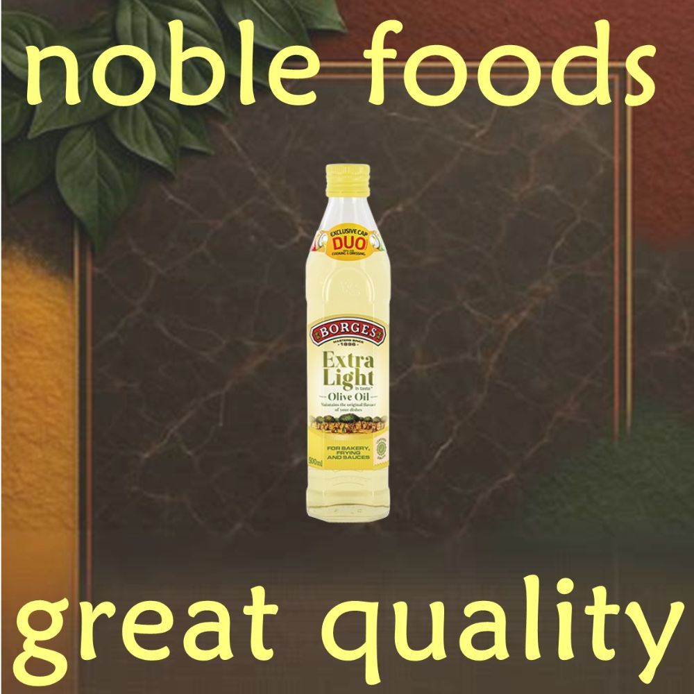Dầu Ô Liu Borges Extra Light 250ml, Hương Vị Nhẹ Dịu, Lý Tưởng Cho Chiên Xào Và Nấu Ăn Hằng Ngày