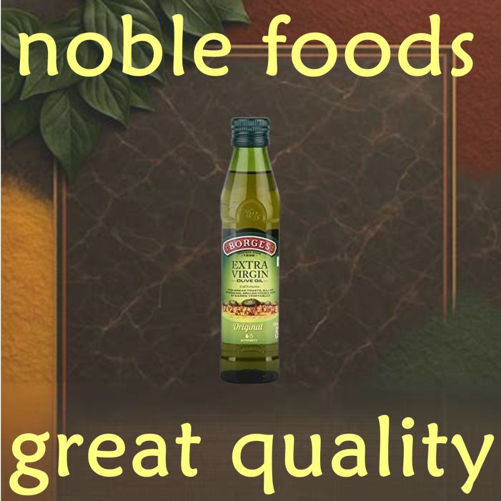 Dầu Ô Liu Nguyên Chất Borges Extra Virgin 250ml, Hương Vị Đậm Đà, Lý Tưởng Cho Salad Và Món Âu