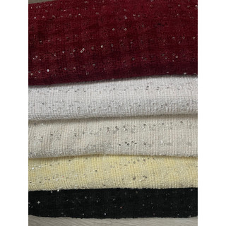 vải dạ tweed nhung kim sa cao cấp, khổ 1m50