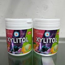 Kẹo gum không đường LOTTE XYLITOL hương Trái Cây Hỗn Hợp