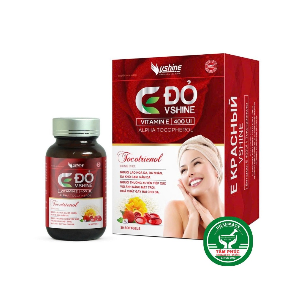 E ĐỎ VSHINE HỘP 30 VIÊN
