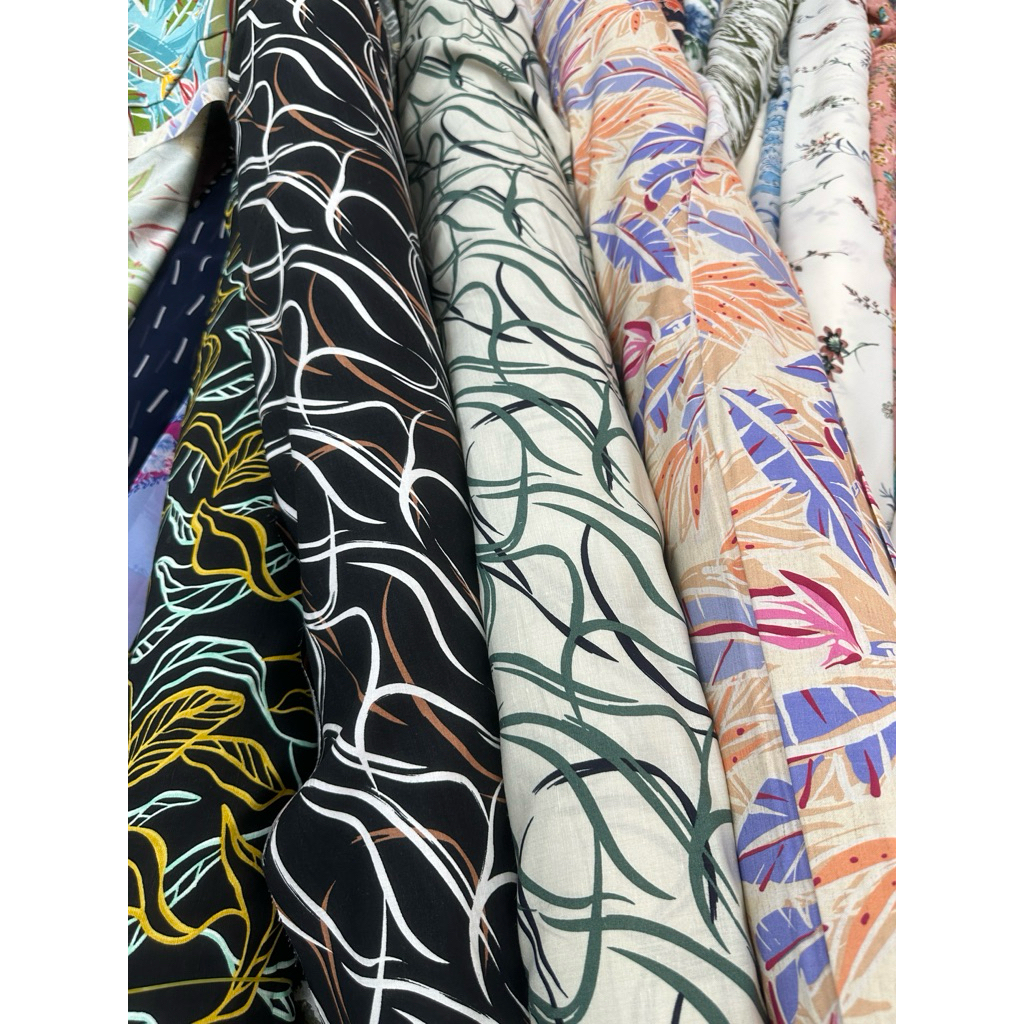 vải linen tưng hoa