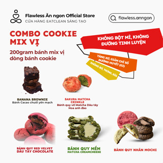  Combo bánh quy cookie Ăn kiêng Mini | Thực phẩm healthy đồ ăn kiêng eatclean tăng cơ giảm mỡ giảm cân 