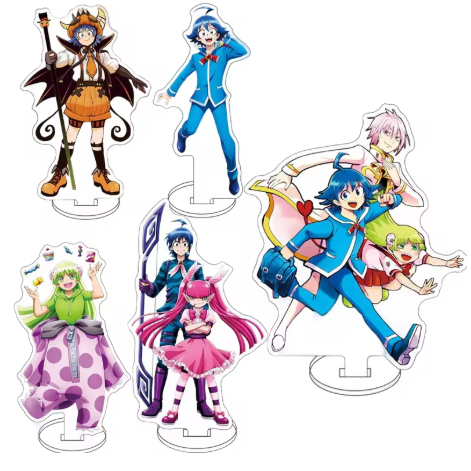 Mô hình acrylic Anime Welcome to Demon School Iruma-kun – nhân vật Suzuki Iruma đứng, phiên bản tran