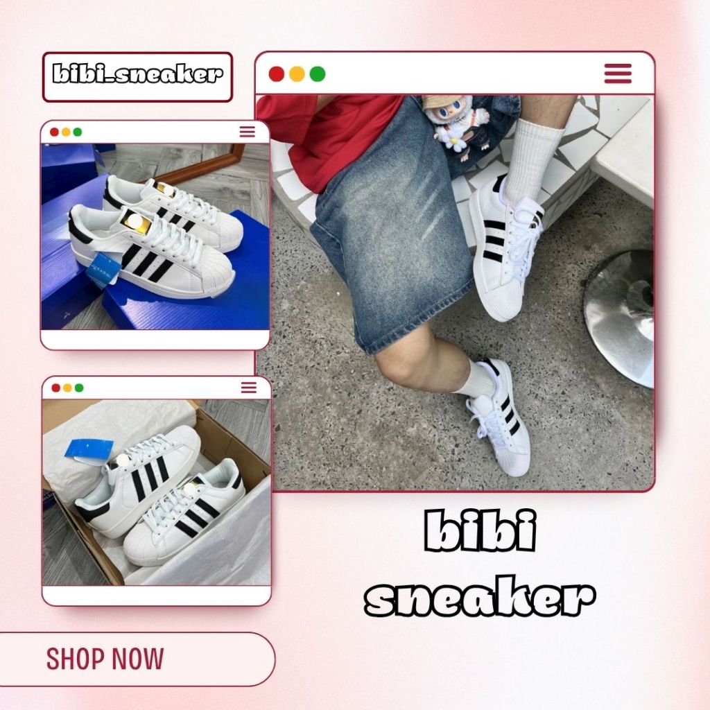 Giày Thể Thao Mũi Sò, Giầy Tem Vàng Bản Classic - BIBISNEAKER