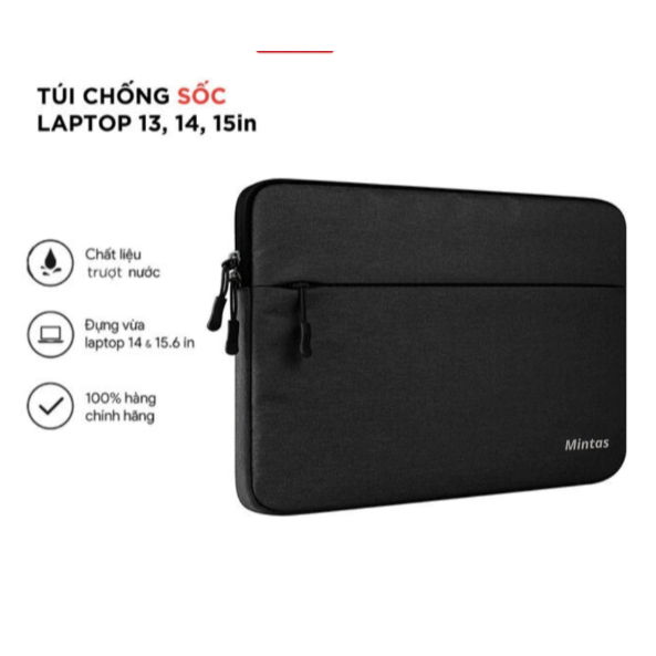 [Peinn] Túi Chống Sốc Laptop Các Loại Đủ Size. Túi Bảo Vệ Laptop 2 Ngăn. Chất Vải Chống Nước Đệm Mút Sốp Đa Chiều MT02