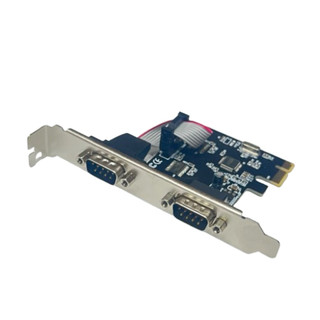 Card PCI-E Chuyển Đổi 2 Cổng COM RS232 – Hàng Mới Có Driver – Dễ Cài Đặt
