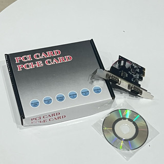 Card PCI-E Chuyển Đổi 2 Cổng COM RS232 – Hàng Mới Có Driver – Dễ Cài Đặt