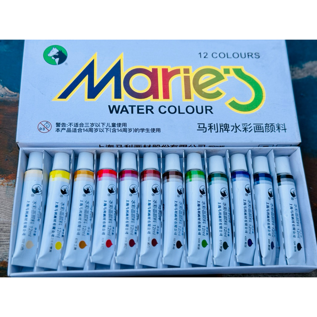 MÀU NƯỚC MARIE’S tuýp lẻ  12ml