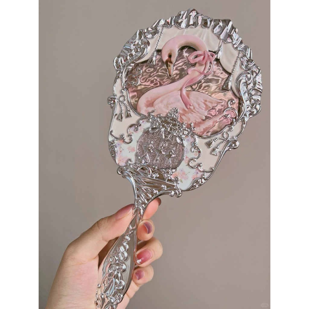 (CÓ SẴN) Gương hoa biết Swan Hồng/ Be🍡( áp mã dô nè)