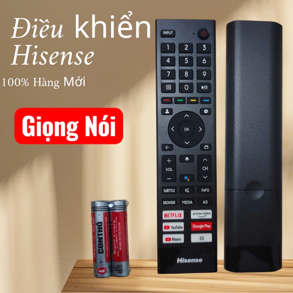 Điều Khiển Tivi Hisense Giọng Nói