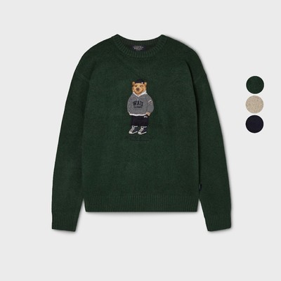 Áo Len WHO.A.U Steve Premium Jacquard Sweater_WHKAF4T11U