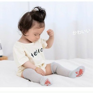 Set 3 Tất Lưới Mùa Hè Cao Cổ Đến Gối Cho Bé 0-3 Tuổi T95, T84 Phù Hợp 4 Mùa