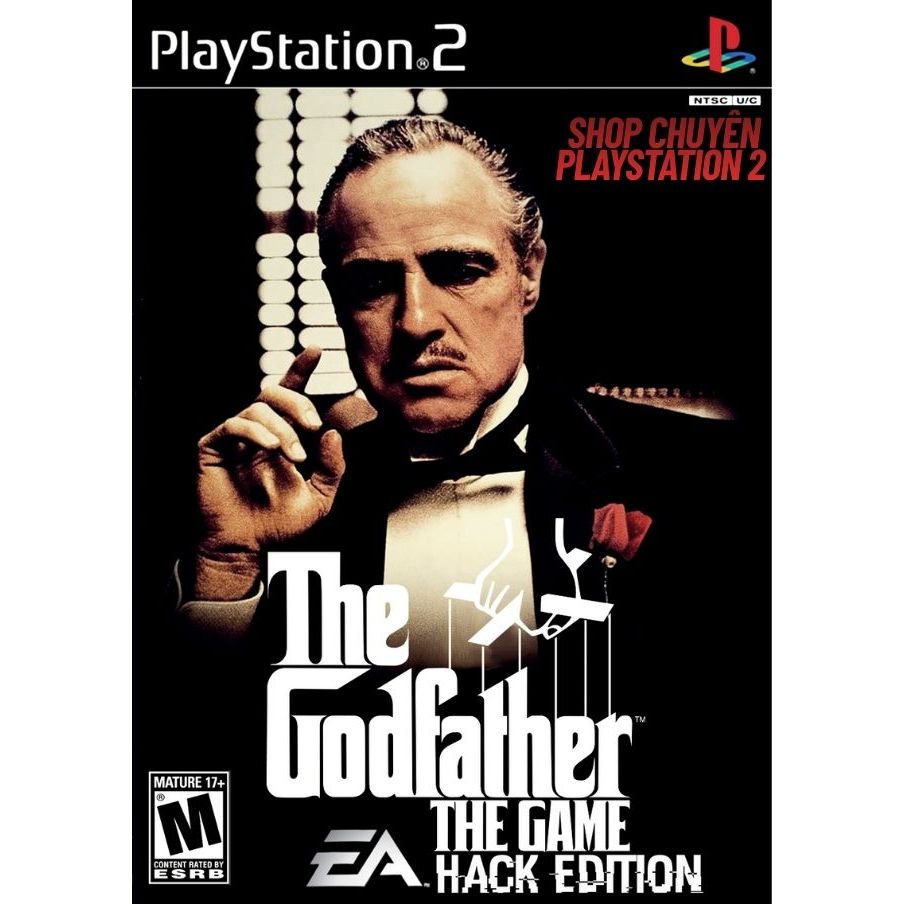 Đĩa game PS2, Godfather Hack Edition (game thế giới mở) cho máy game PS2