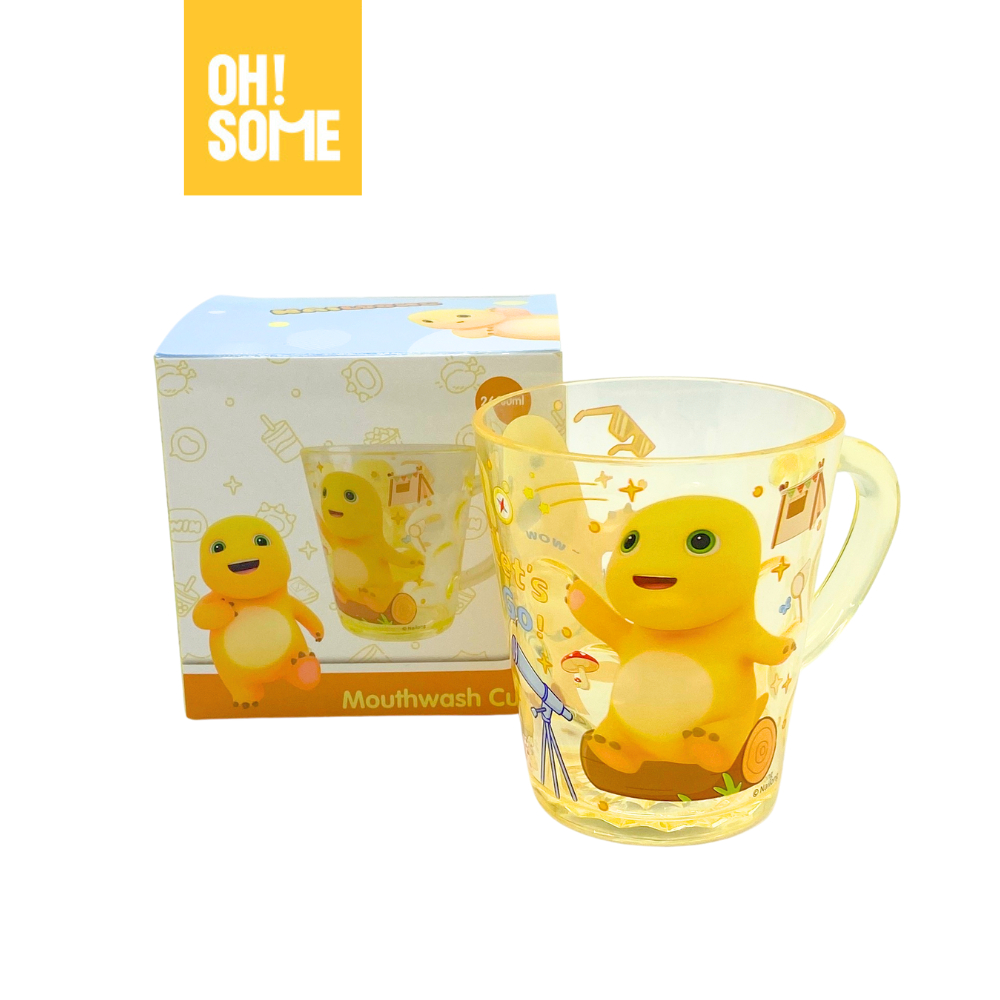 OHSOME – Cốc nhựa cao cấp đa năng an toàn hạn chế rơi vỡ Nailong 260ml dễ thương