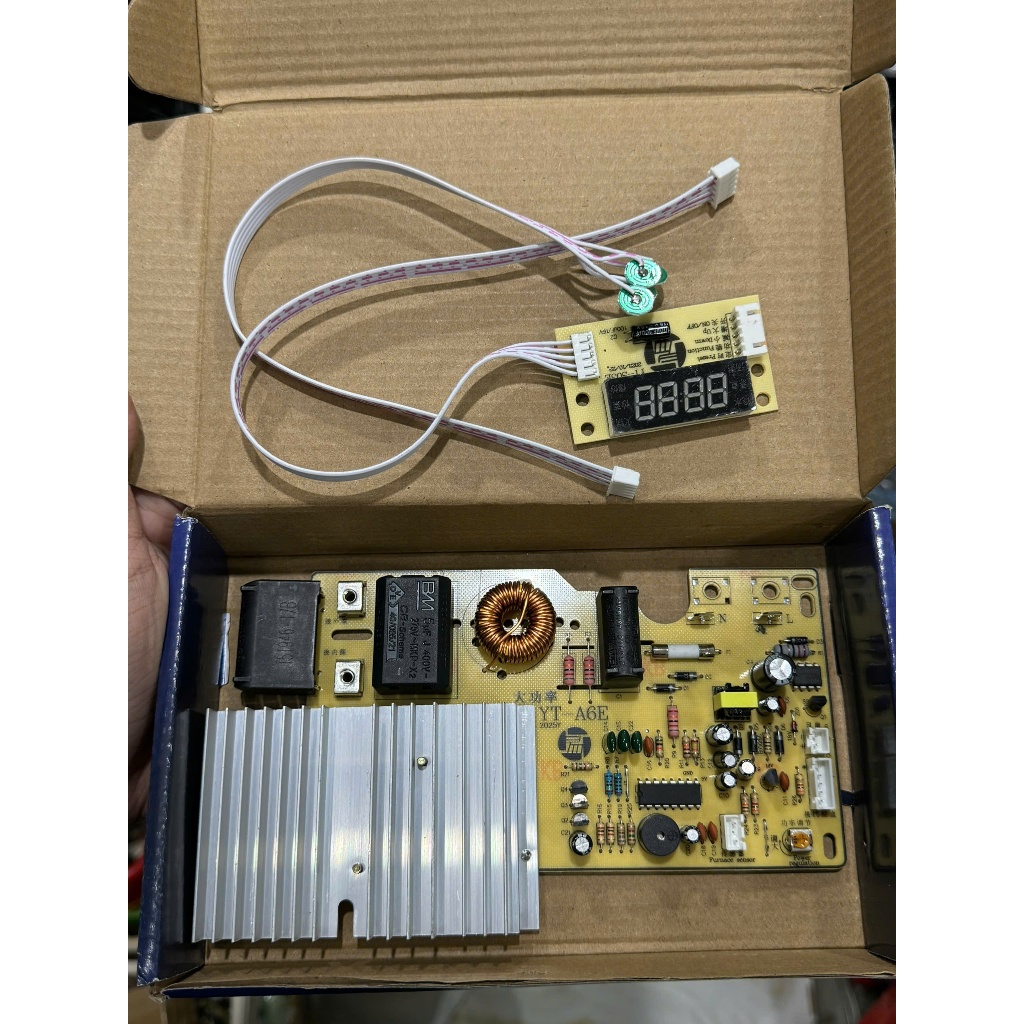 Bo mạch đa năng bếp từ 5 phím cảm ứng igbt h20pr5 - công suất 2100W