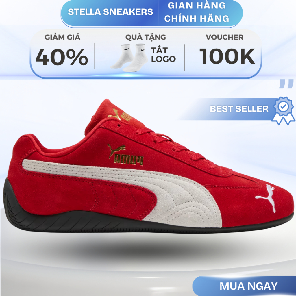 [Chính Hãng]Giày thể thao sneaker nam nữ_Pu.ma Speedcat OG Unisex,cao cấp êm đẹp Full Box - STELLA.S