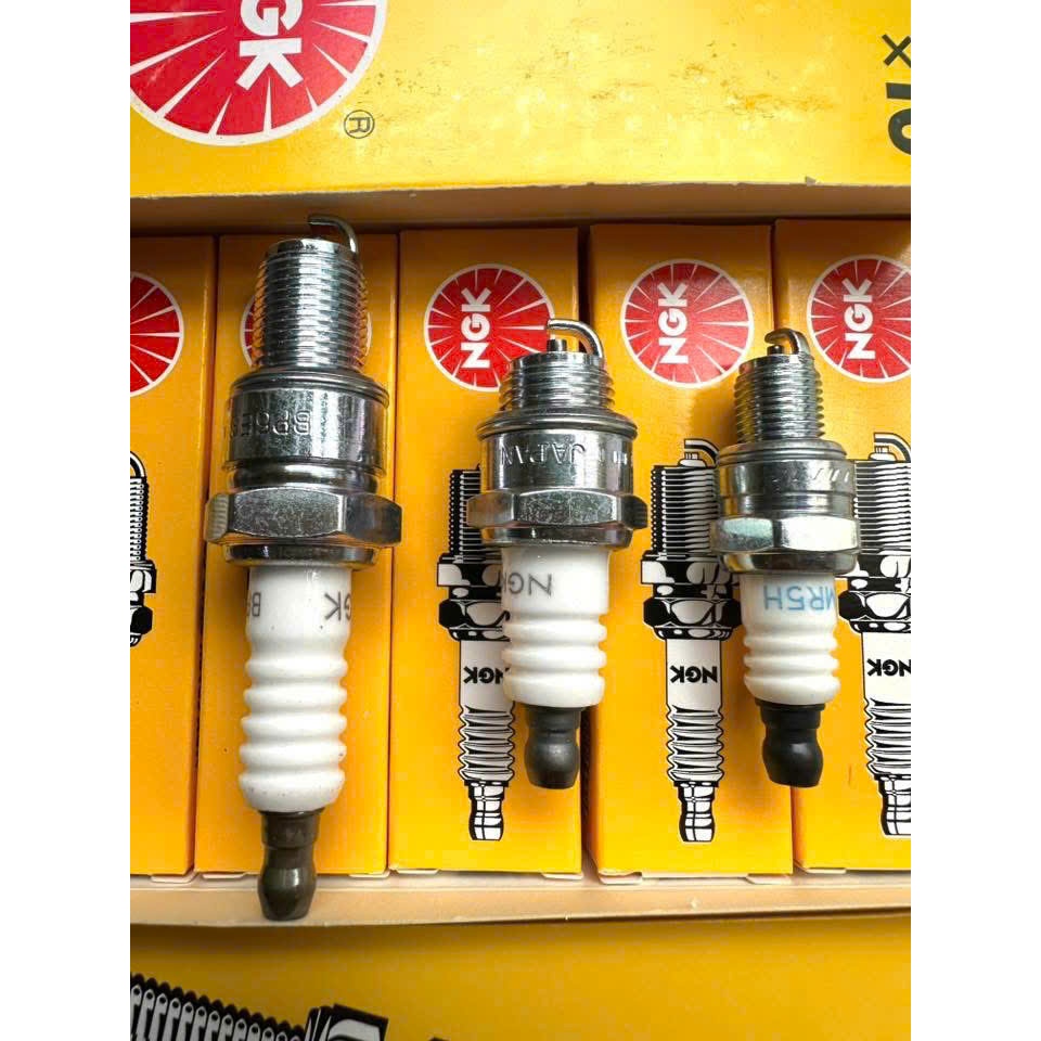 Bugi N,G,K,Bugi xe máy,Bugi 2 thì,Bugi 4 thì,Hộp 10c Bugi ngắn,Bugi dài,Bugi c5,c9,Bugi máy cắt cỏ,M