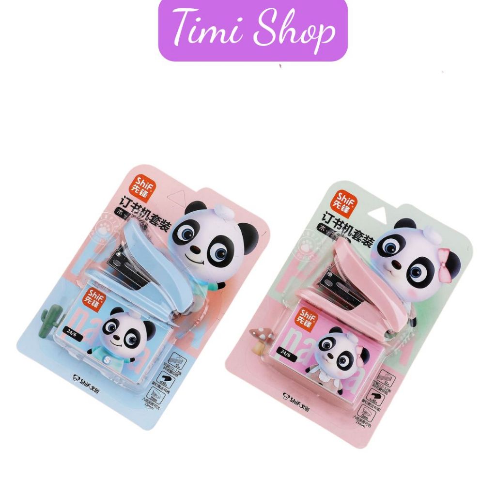 TIMI SHOP Dập ghim mini kèm ghim dễ thương, tiện dụng