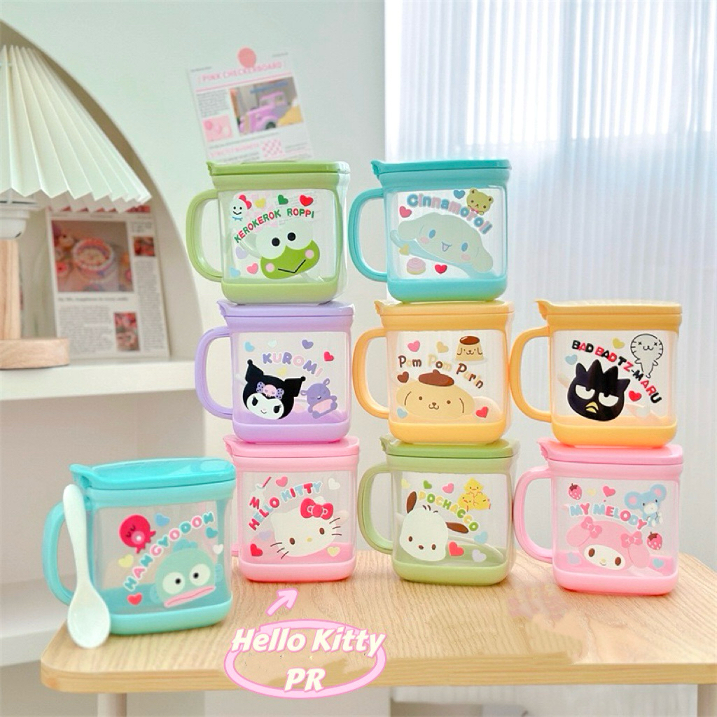 Hộp đựng gia vị đồ dùng nhà bếp Hello Kitty, Melody, Kuromi, Cinnamoroll