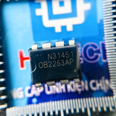 Linh kiện IC Nguồn chính hãng IC Nguồn OB2263AP OB2263 2263 DIP-8 Mới Chính Hãng 100%