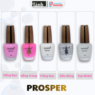 Sơn móng tay Prosper Dưỡng - Top Lì "Nhám"