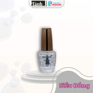 Sơn móng tay Prosper Dưỡng - Top Lì "Nhám"
