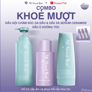  COMBO 3SP All About Hair Gội Ủ Xả giúp phục hồi hư tổn nặng dưỡng ẩm cho tóc của bạn chắc khoẻ 