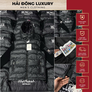  Áo Khoác Phao Mix Tay Len Bản Mũ Tháo Rời Logo Thêu,QR Check Chữ In Mặt Sau Siêu Nét,Trần Bông Siêu Ấm 