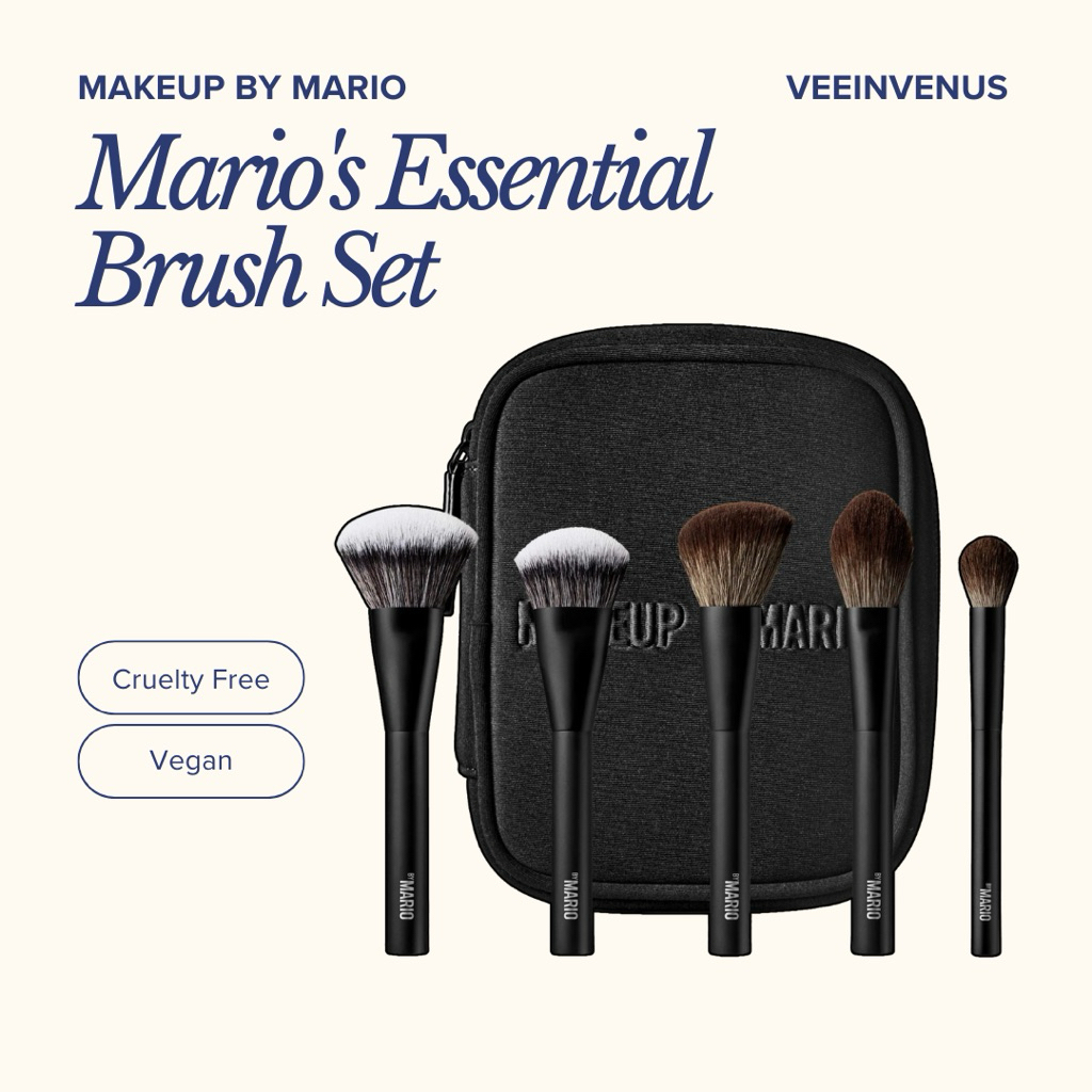 veeinvenus | Set 5 cọ trang điểm MAKEUP BY MARIO Mario's Essential Cosmetic Brush Set