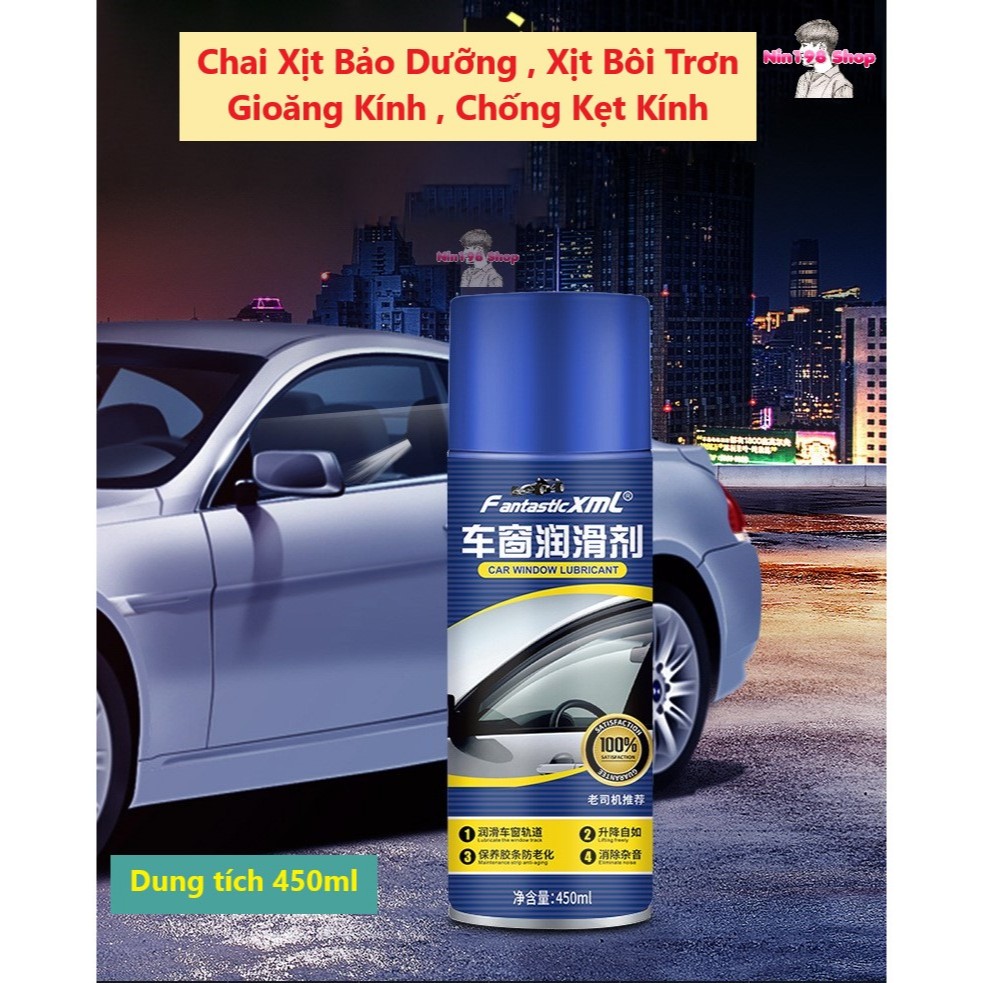 Chai Xịt Dầu Trơn Cửa Kính Ô Tô Nin198 Shop